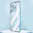 Joyroom Chery tükör tok, iPhone 13 Pro fém keret, ezüst