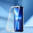 Joyroom Defender sorozatú tok iPhone 13 robusztus ház kampókkal, átlátszó