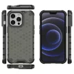 Honeycomb Case iPhone 13 Pro ütésálló hátlap, tok, fekete