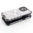 Honeycomb Case iPhone 13 Pro ütésálló hátlap, tok, fekete