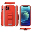 Rope Airbag Lanyard hátlap, tok Xiaomi Redmi Note 10/Redmi Note 10S, piros