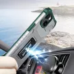 Crystal Ring Case Kickstand Tough Rugged Cover ütésálló tok iPhone 13 mini, zöld