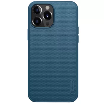   Nillkin Super Frosted Shield Pro Armor Case ütésálló tok iPhone 13 Pro Max, kék