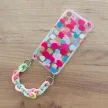 Color Chain Case gel flexible elastic case tok lánccal Xiaomi Redmi Note 10/Redmi Note 10S, színes