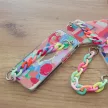 Color Chain Case gel flexible elastic case tok lánccal Xiaomi Redmi Note 10/Redmi Note 10S, színes