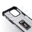Crystal Ring Kickstand ütésálló hátlap, tok iPhone 12 Pro, piros