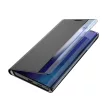 New Sleep case oldalra nyíló tok iPhone 13 Pro Max, kék
