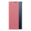 New Sleep case oldalra nyíló tok iPhone 13 Pro, rózsaszín