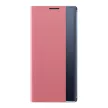 New Sleep case oldalra nyíló tok iPhone 13 mini, rózsaszín