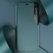 Eco Leather View Case oldalra nyíló tok iPhone 13 Pro, kék