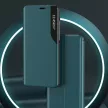 Eco Leather View Case oldalra nyíló tok iPhone 13 Pro, lila