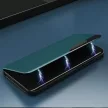 Eco Leather View Case oldalra nyíló tok iPhone 13 Pro, lila