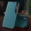 Eco Leather View Case oldalra nyíló tok iPhone 13 Pro, piros