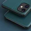 Eco Leather View Case oldalra nyíló tok iPhone 13 Pro, piros