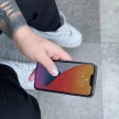 Wozinsky Full Cover Flexi Nano Glass edzett üvegfólia Xiaomi Redmi 10, fekete, fekete