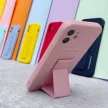 Wozinsky Kickstand Case iPhone 13 szilikon hátlap, tok, kék