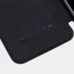 Nillkin Qin tok Xiaomi Redmi Note 11T 5G/Note 11S 5G/Note 11 5G (Kína)/Poco M4 Pro 5G kamera fedél Holster Cover Cover Flip tok, barna