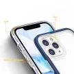 Clear 3in1 Case iPhone 11 Pro Max ütésálló hátlap, tok, átlátszó-kék