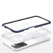 Clear 3in1 Case Xiaomi Redmi 10 ütésálló hátlap, tok, átlátszó-kék