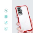 Clear 3in1 Case Xiaomi Redmi 10 ütésálló hátlap, tok, átlátszó-piros