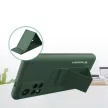 Wozinsky Kickstand Case Xiaomi Redmi Note 11S/Note 11 szilikon hátlap, tok, fekete