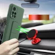 Wozinsky Kickstand Case Xiaomi Redmi Note 11S/Note 11 szilikon hátlap, tok, fekete