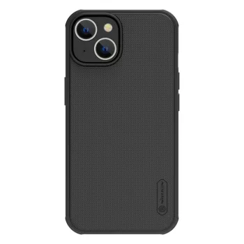   Nillkin Super Frosted Shield Pro Armor Case ütésálló tok iPhone 14 Plus hátsó borításhoz, fekete