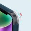 Nillkin Super Frosted Shield Pro Armor Case ütésálló tok iPhone 14 Plus, hátlap, piros