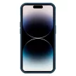 Nillkin Super Frosted Shield Pro Armor Case ütésálló tok iPhone 14 Pro Max hátsó borítás, kék