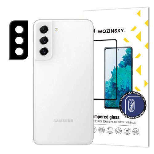 Wozinsky Full Camera Glass 9H Full kamera edzett üvegfólia Samsung Galaxy S21 FE