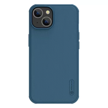   Nillkin Super Frosted Shield Pro mágneses tok iPhone 14 Plus MagSafe, kék