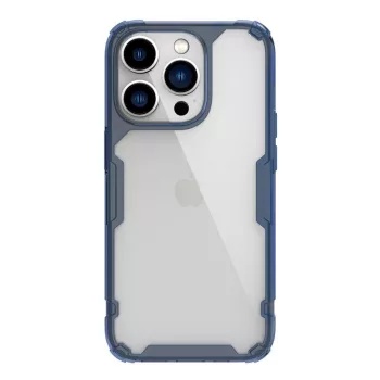   Nillkin Nature Pro tok iPhone 14 Pro Armor Case ütésálló tok, kék