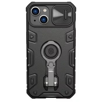   Nillkin CamShield Armor Pro Magnetic Case iPhone 14 Plus MagSafe ütésálló hátlap, tok, fekete