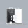 Nillkin Qin bőr Pro Case iPhone 14 Plus Holster Cover oldalra nyíló tok, fekete