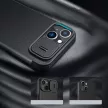 Nillkin Qin bőr Pro Case iPhone 14 Plus Holster Cover oldalra nyíló tok, fekete