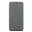 Nillkin Qin Qin Cloth Pro Case iPhone 14 Plus oldalra nyíló tok, szürke