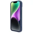 Nillkin CamShield Silky Silicone Case iPhone 14 Plus hátlap, tok, kék