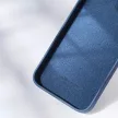 Nillkin CamShield Silky Silicone Case iPhone 14 Plus hátlap, tok, kék