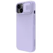Nillkin CamShield Silky Silicone Case iPhone 14 Plus hátlap, tok, lila