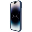 Nillkin CamShield Silky Silicone Case iPhone 14 Pro Max hátlap, tok, kék