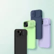 Nillkin CamShield Magnetic Silicone Case iPhone 14 Plus MagSafe hátlap, tok, kék