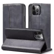 Magnet Fancy Case iPhone 12 Pro Max oldalra nyíló tok, fekete