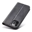 Magnet Fancy Case iPhone 12 Pro Max oldalra nyíló tok, fekete