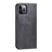 Magnet Fancy Case iPhone 12 Pro Max oldalra nyíló tok, fekete