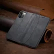 Magnet Fancy Case iPhone 12 Pro Max oldalra nyíló tok, fekete