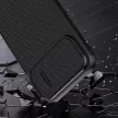 Nillkin Textured S tok iPhone 14 Plus, Armor Case kamerafedéllel, kék