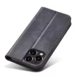 Magnet Fancy Case iPhone 13 Pro Max oldalra nyíló tok, fekete