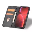 Magnet Fancy Case iPhone 13 Pro Max oldalra nyíló tok, fekete
