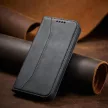 Magnet Fancy Case iPhone 13 Pro Max oldalra nyíló tok, fekete