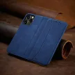 Magnet Fancy Case iPhone 13 Pro Max oldalra nyíló tok, kék